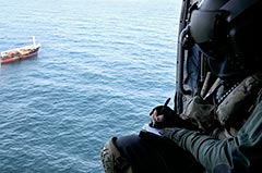 RAN MH-60R monitoring possible North Korean DPRK sanctions violations